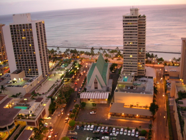 Night view @ Waikiki