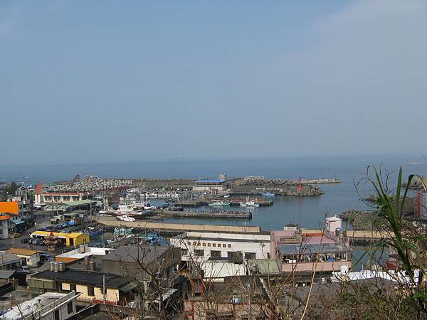 遠眺外木山漁港