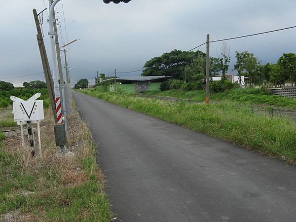 新港東線和後壁線分岔點