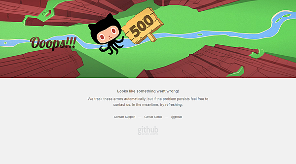 github 500