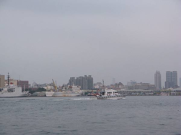旗津往鼓山途中