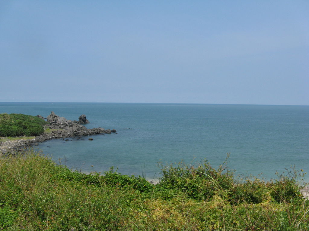 富貴角步道海景