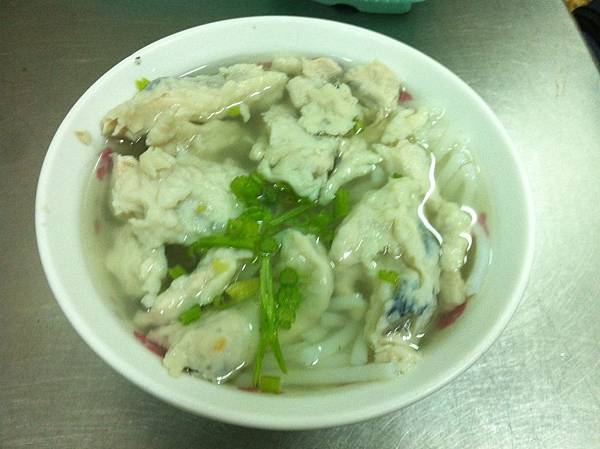 大溝頂無店名虱目魚肚漿米粉