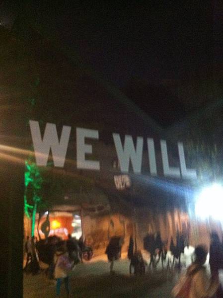 We will