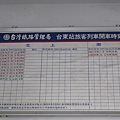 台東舊站的時刻表