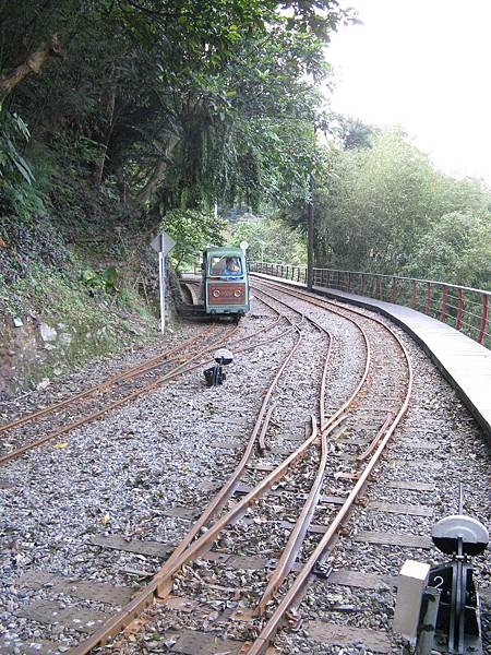 烏來台車迴車用軌道