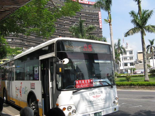 台灣好行在台南的88號公車