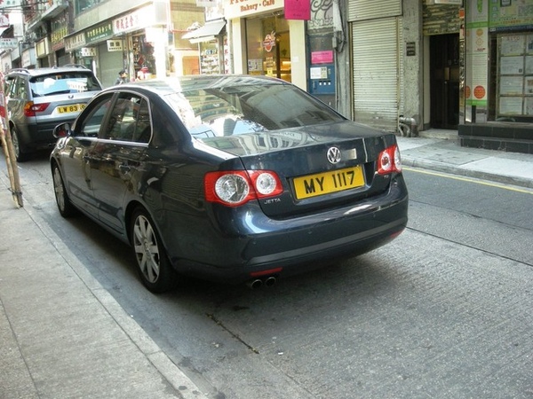 香港名車多