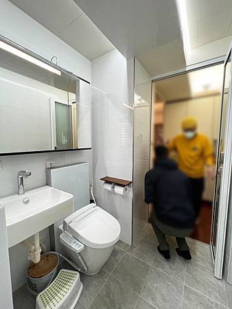 ｜浴室翻新｜門洞加寬、新增龍頭規劃－文奇路翻修