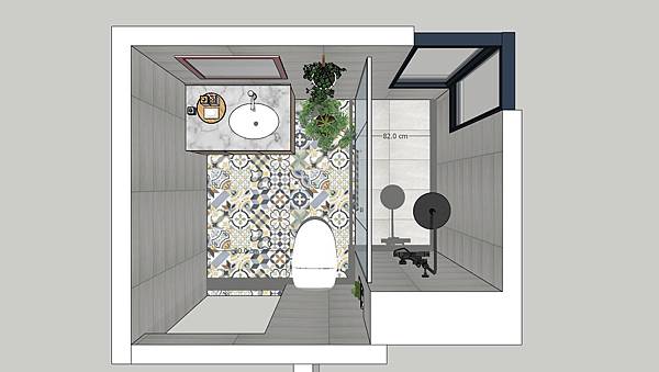 ｜浴室翻新｜30年老舊衛浴、浴室安全、收納壁龕、乾溼分離規劃