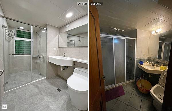 開箱高雄20年漏水浴室翻修記心得全紀錄 開箱高雄20年漏水浴室翻修記心得全紀錄