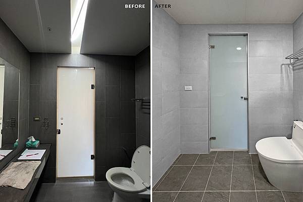 浴室翻新1.3坪埋壁式龍頭改管一般壁出水! 乾溼分離規 浴室翻新1.3坪埋壁式龍頭改管一般壁出水! 乾溼分離規