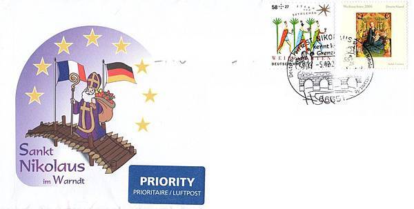 X'mas card reply from Germany-Nikolaus001