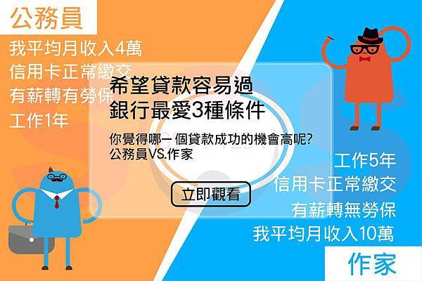 18.7.20 貸款容易過 銀行最愛的3種條件-01 18.7.20 貸款容易過 銀行最愛的3種條件-01