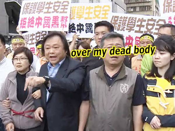 over my dead body.2