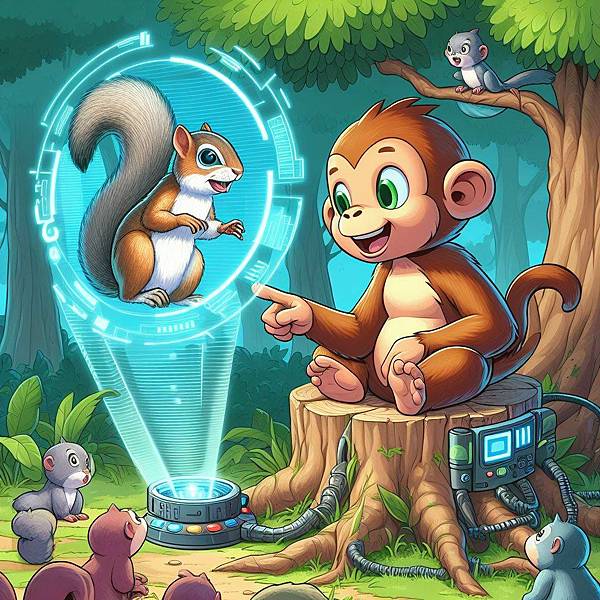 小猴與小松鼠全息影像通訊.jpg