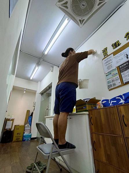 台北場地租借-台北忠孝復興微風教室_牆面重新粉刷_1