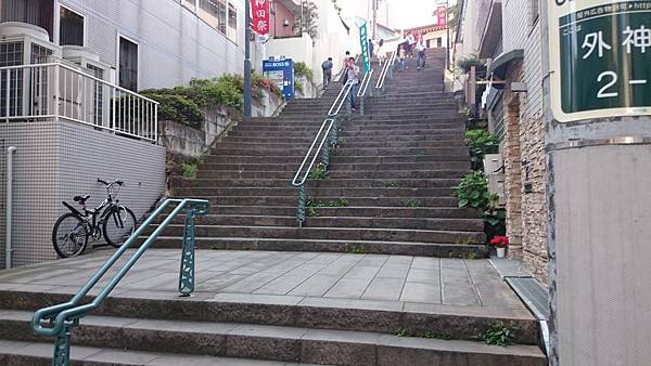 神田神社(練跑樓梯)