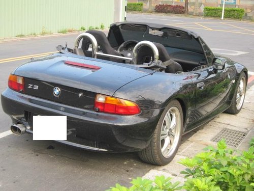 1996年bmw Z3 黑色敞蓬車售33 8萬 阿奇中古車0923664077 阿奇 痞客邦