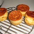 honey muffin on cooling rack