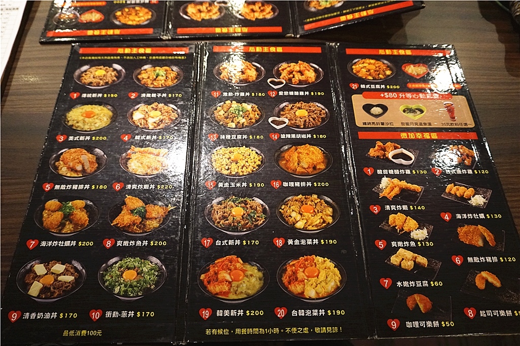 新丼本店 台北高cp值日式創意丼飯 令人垂涎的韓美新丼 菜單價位 近中山捷運站 台北車站美食 Ringo S Cinema蘋果電影院