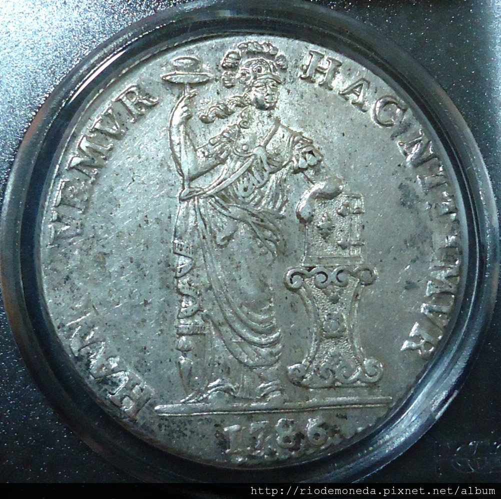 荷蘭 西菲士蘭 1786年3盾 PCGS AU53 正面.jpg