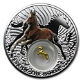 Niue 2014 Silver Chinese Calendar - Year of the Horse