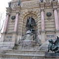 Saint Michel 上來的噴泉