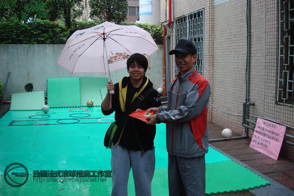 低溫細雨不減熱情-景文科大校慶法式滾球推廣活動