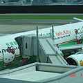 回去的hello kitty飛機