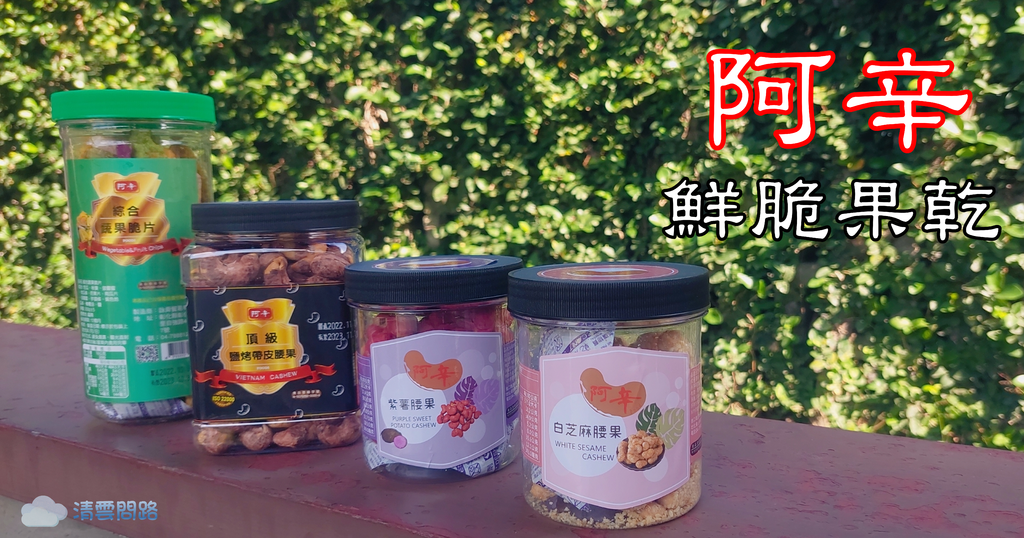 阿辛鮮脆果乾｜頂級越南腰果｜多種口味腰果推薦｜綜合蔬果脆片｜堅果推薦｜天界之舟行善濟世