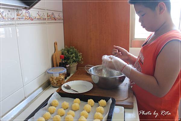 椰香英式馬卡龍