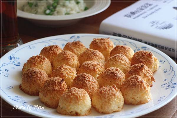 椰香英式馬卡龍