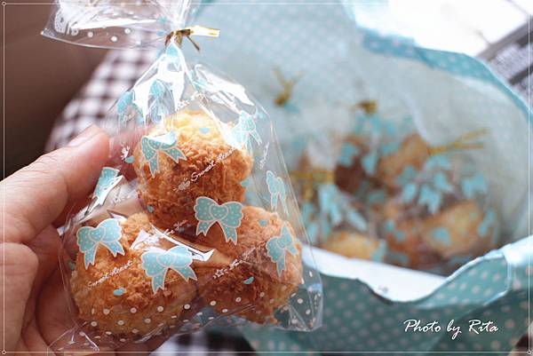 椰香英式馬卡龍