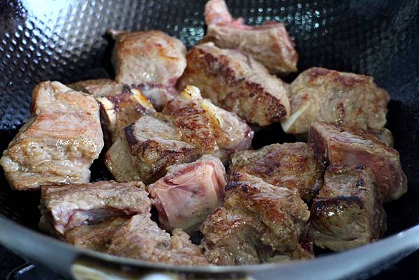 高麗菜乾燒小排