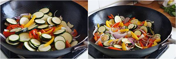 燉菜烤派：瑞可達起司、羅勒和杏仁