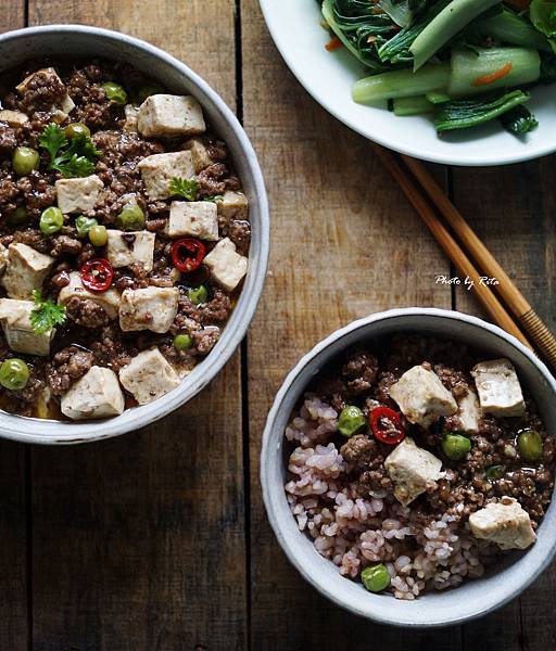 中式風味牛肉拌豆腐 中式風味牛肉拌豆腐