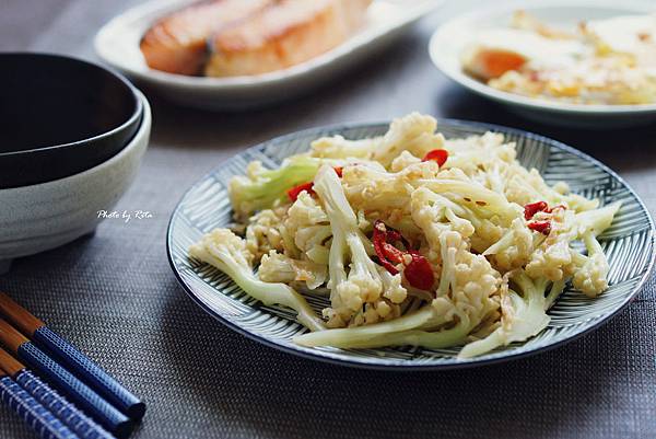 冬菜炒甜莖花椰菜