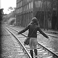 walking on the railroad