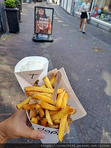[食記] 荷蘭烏特勒支 Frietwinkel 有機帶皮薯條