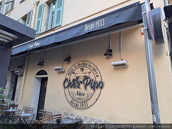 FRA_法國尼斯〝餐廳 Chez Pipo｜鷹嘴豆煎餅Soc