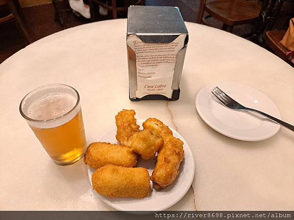 ESP_西班牙馬德里〝小酒館Casa Labra｜炸魚、炸馬