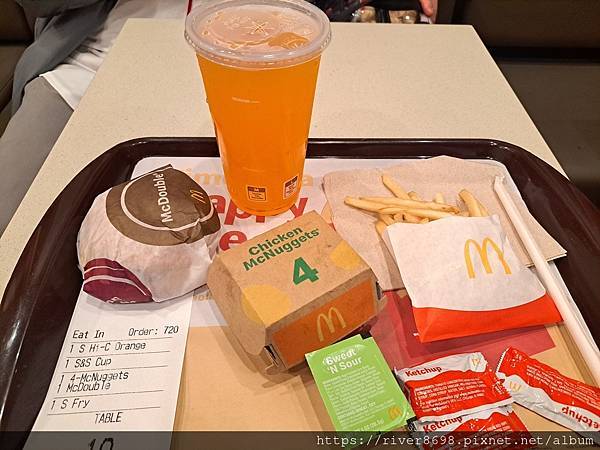 USA_美國〝麥當勞 激省套餐｜薯條、漢堡、雞塊、飲料｜雙層