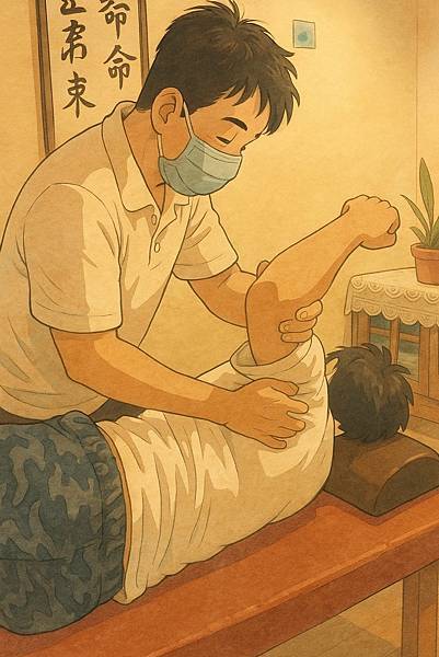 在筋膜鬆動之間:光行俠遇見神手老師 在筋膜鬆動之間:光行俠遇見神手老師