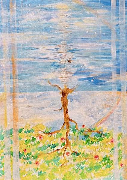 先知性的繪畫 2.光行俠在生命樹下的約定