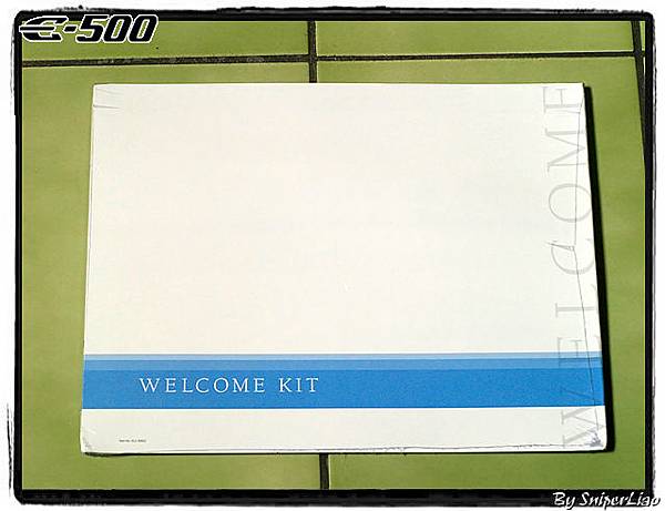 Welcome Kit 信封背面