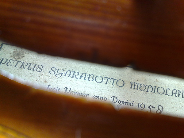 Petrus Sgarabotto / Parmae / 1958