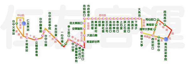 仁友客運89路行駛動線圖