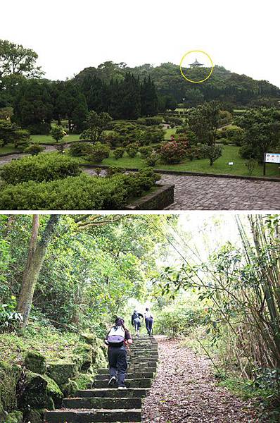 10.帶母親去旅行(下)－陽明山遊玩踏青好輕鬆_嘿唷嘿唷~往目標邁進！請大家忽略小編的胖屁屁~！