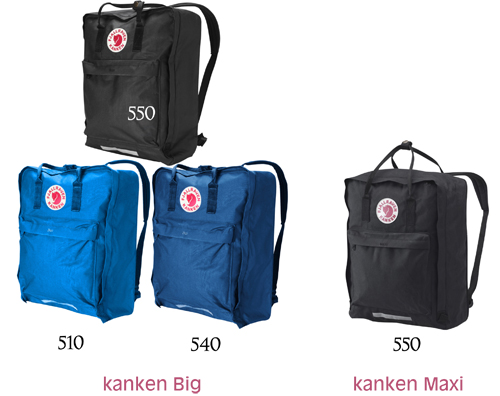 3.Fjällräven Kånken (Classic 19色+Mini 4色+Kånken Big3色+Maxi 1色)少量到貨(Kånken Big3色&Maxi 1色到貨)